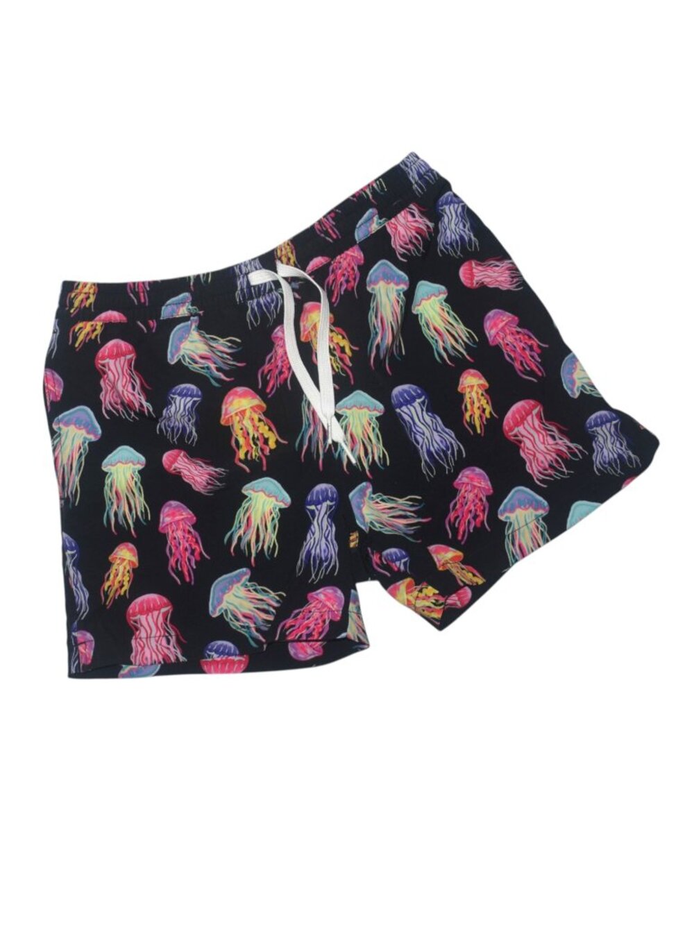 Chubbies Swim Shorts Boys 14-16 Black Jellyfish Print Trunks Mesh Drawstring